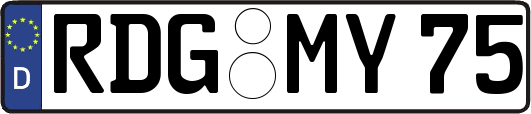 RDG-MY75