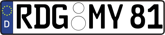 RDG-MY81