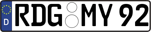RDG-MY92
