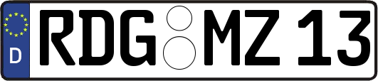 RDG-MZ13