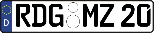 RDG-MZ20