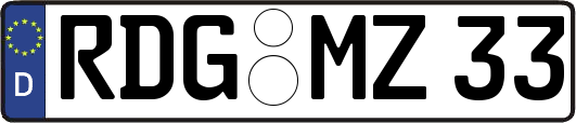 RDG-MZ33
