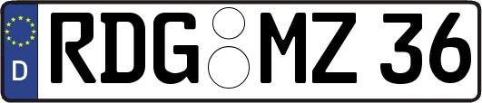 RDG-MZ36