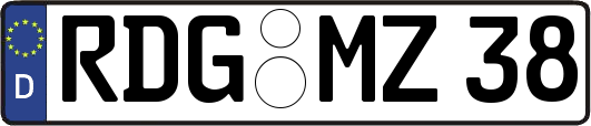 RDG-MZ38