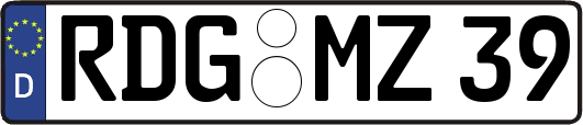 RDG-MZ39
