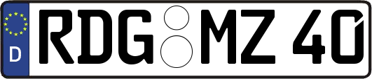 RDG-MZ40
