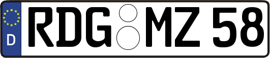 RDG-MZ58