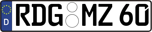 RDG-MZ60