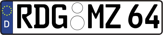 RDG-MZ64