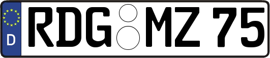 RDG-MZ75