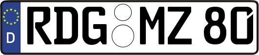 RDG-MZ80