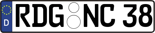 RDG-NC38
