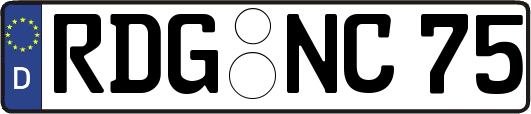 RDG-NC75