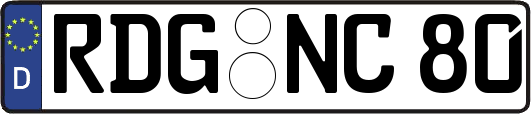 RDG-NC80