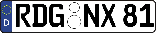 RDG-NX81