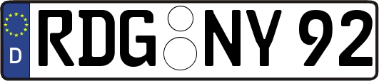RDG-NY92