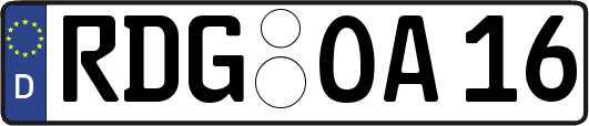 RDG-OA16