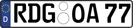 RDG-OA77