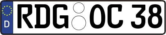 RDG-OC38
