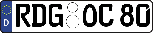 RDG-OC80