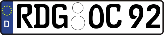 RDG-OC92