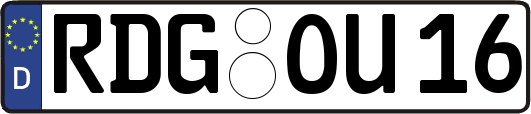 RDG-OU16
