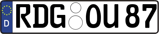 RDG-OU87