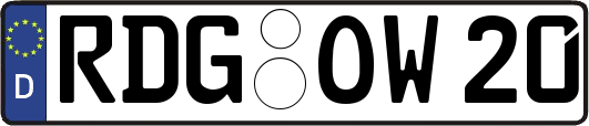 RDG-OW20