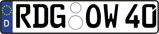 RDG-OW40