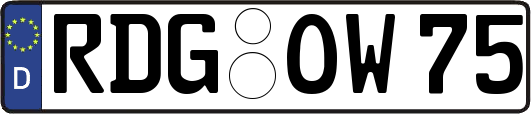 RDG-OW75