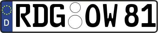 RDG-OW81