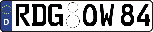 RDG-OW84