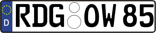 RDG-OW85