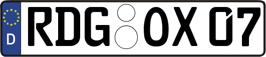 RDG-OX07