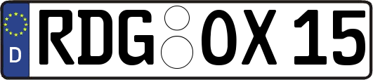 RDG-OX15