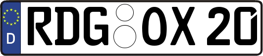 RDG-OX20