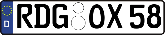 RDG-OX58