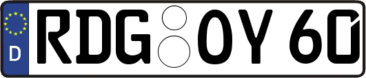 RDG-OY60