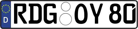 RDG-OY80
