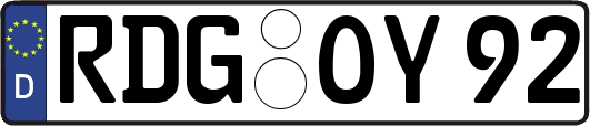 RDG-OY92