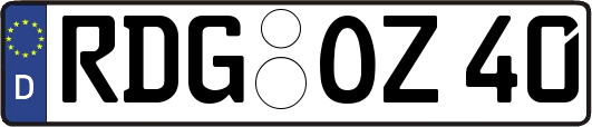 RDG-OZ40
