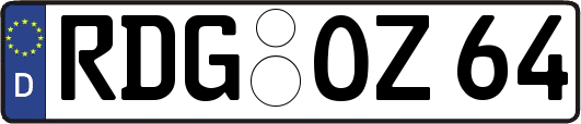RDG-OZ64