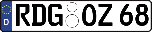 RDG-OZ68