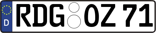 RDG-OZ71