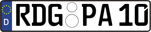 RDG-PA10