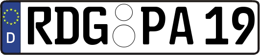 RDG-PA19