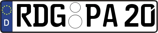 RDG-PA20