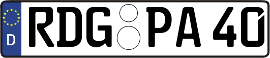 RDG-PA40