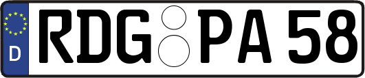 RDG-PA58