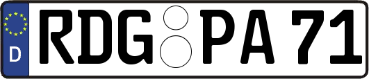 RDG-PA71